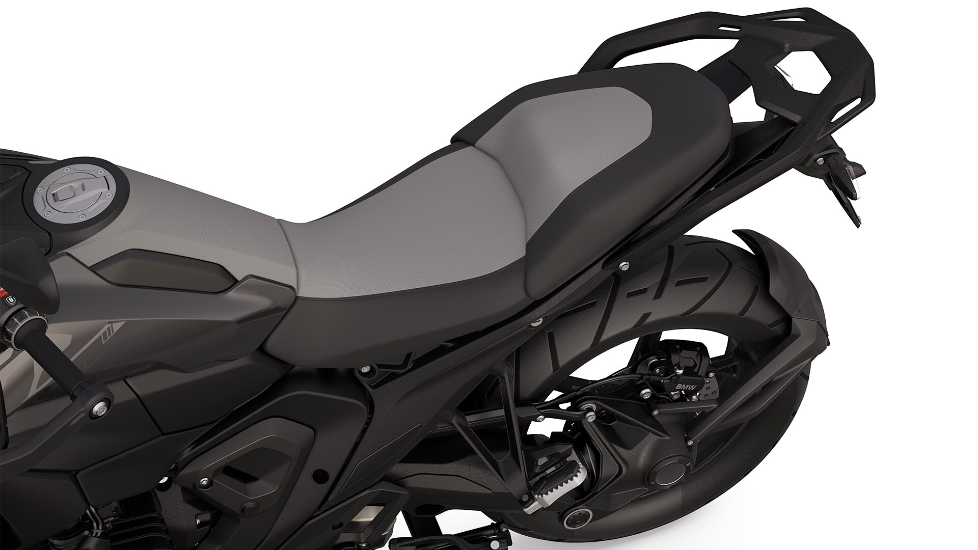 Seat heating on the BMW R 1300 GS Triple Black