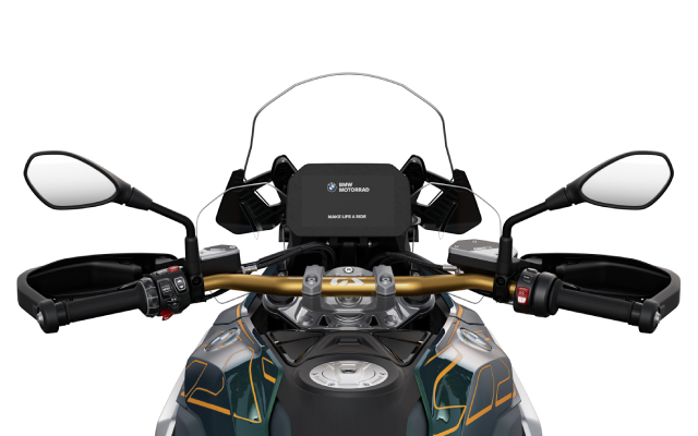 The “Triple Black” inscription on the R 1300 GS from BMW Motorrad