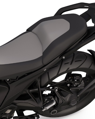 Seat heating on the BMW R 1300 GS Triple Black