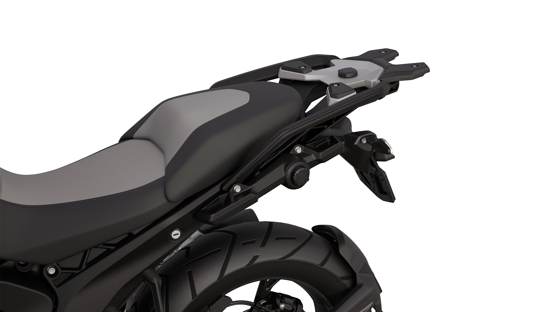 The luggage system of the R 1300 GS Triple Black from BMW Motorrad