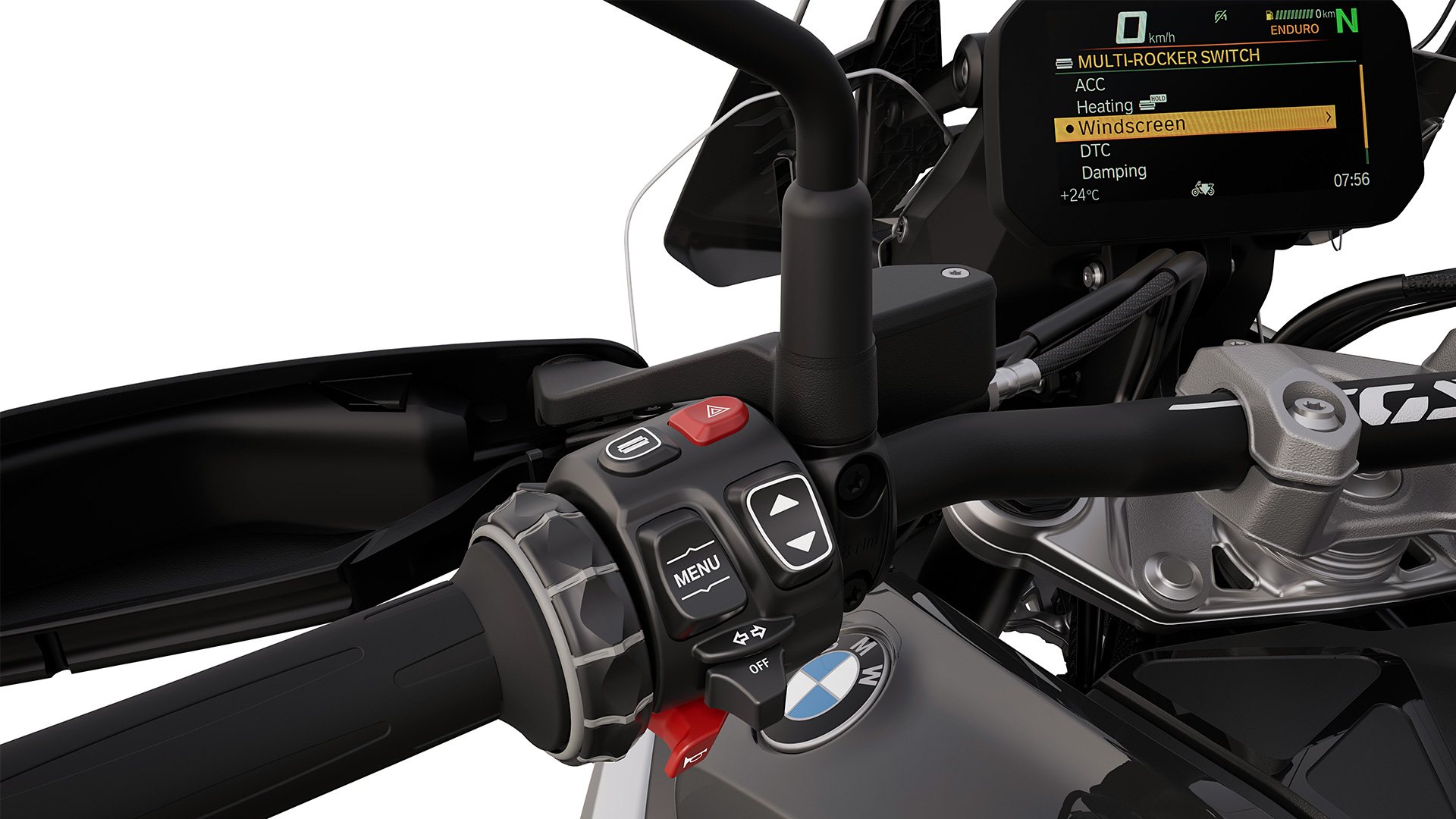 DCC on the BMW R 1300 GS Triple Black