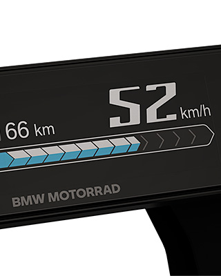 The three riding experience modes SURF, FLOW and FLASH of the eParkourer CE 02 from BMW Motorrad
