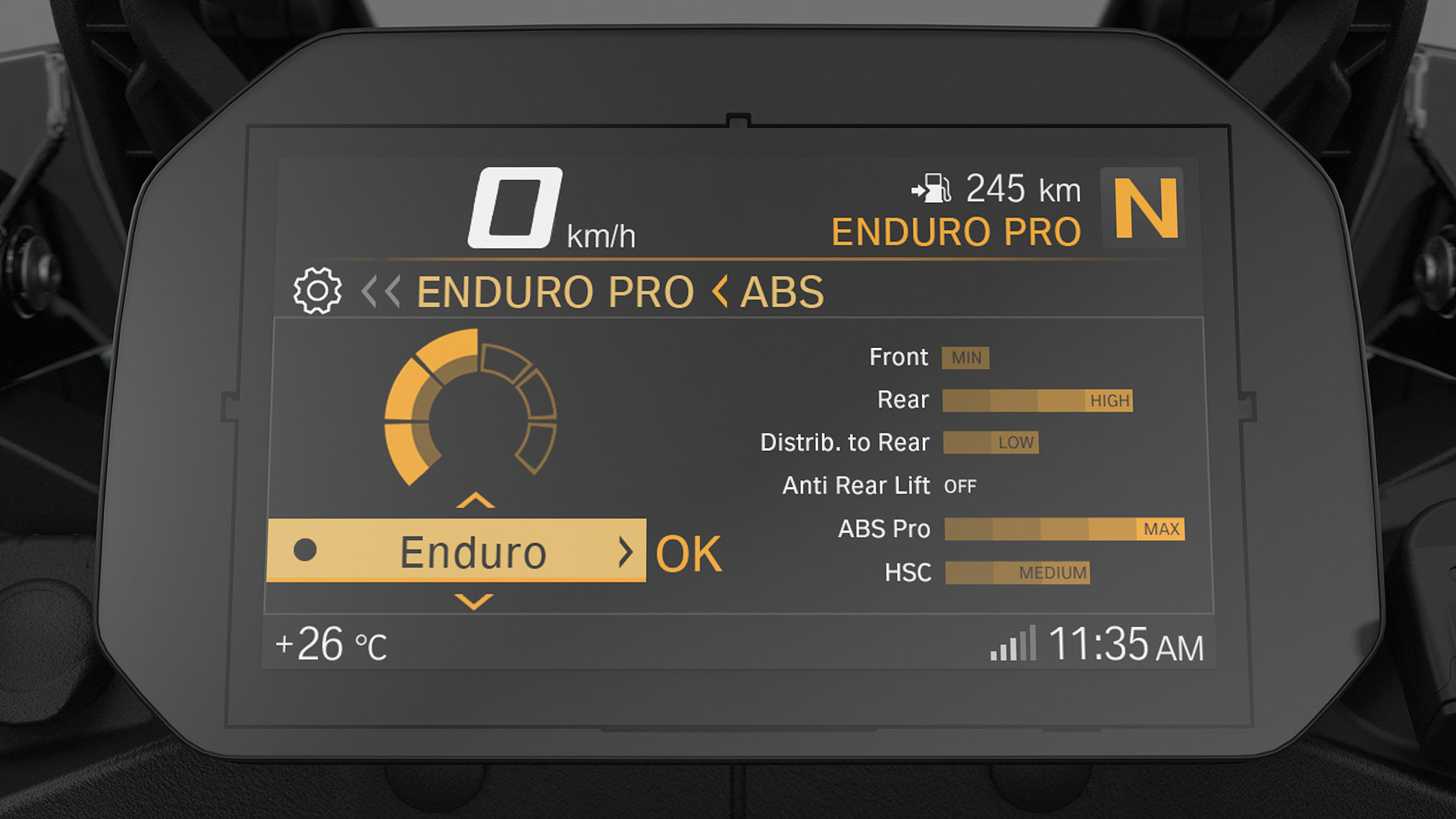 The big 23-litre tank of the new BMW F 850 GS Adventure