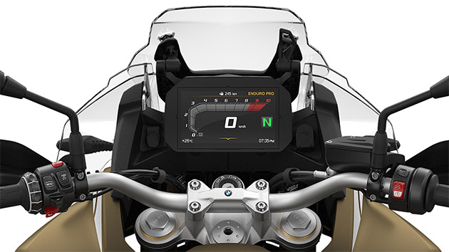 Luggage system on the new BMW F 850 GS Adventure