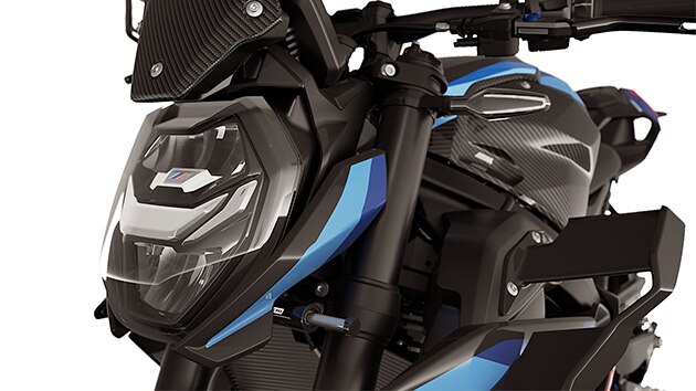 BMW RR multi-control on the handlebar