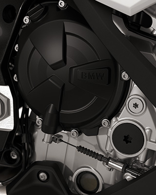 BMW RR multi-control on the handlebar