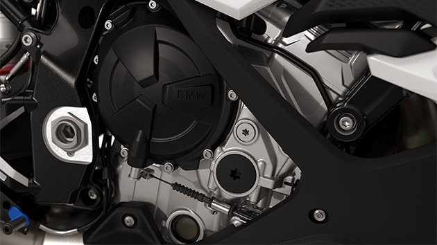 BMW RR multi-control on the handlebar